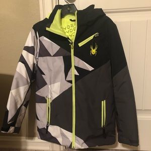 Spyder kids size 16 ski jacket